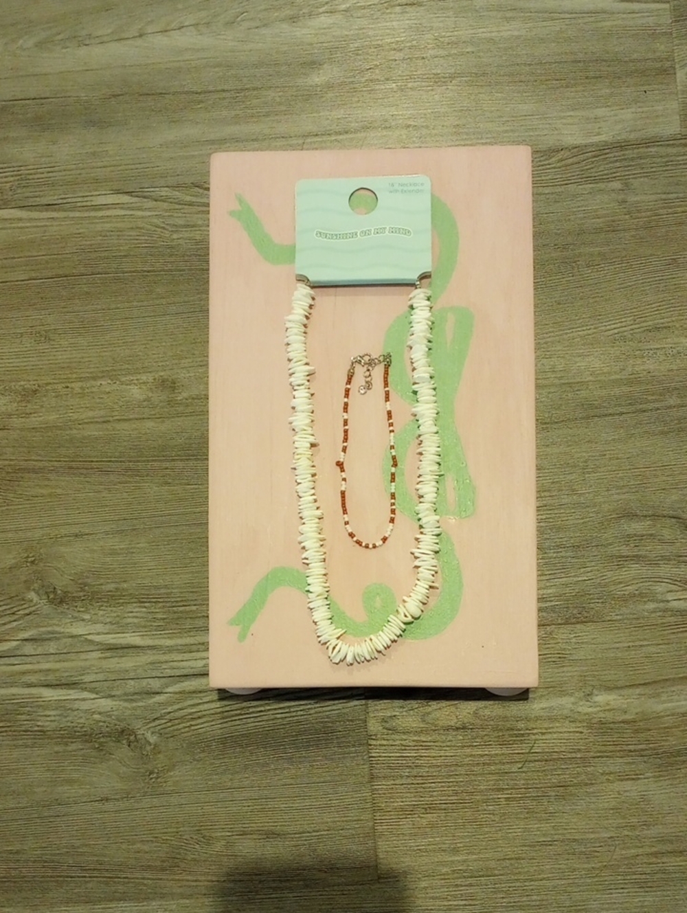 Shell Bead Necklace Set in Cream — Unbranded Women’s Jewelry
